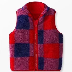Hanna Andersson Baby Faux Shearling Vest 12-18months